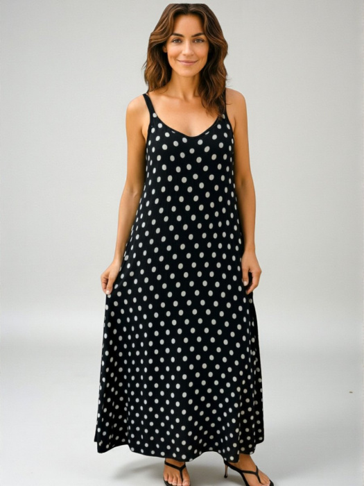 AKCE- Dámské maxi šaty-M/L