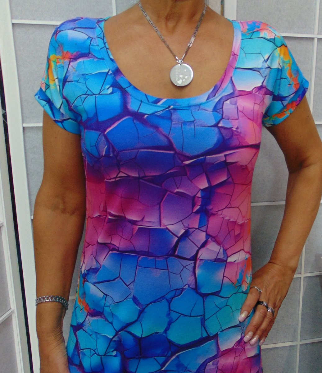 Tričko - praskliny (bavlna)