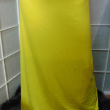 Dlouhá sukně - žlutá S-XXL