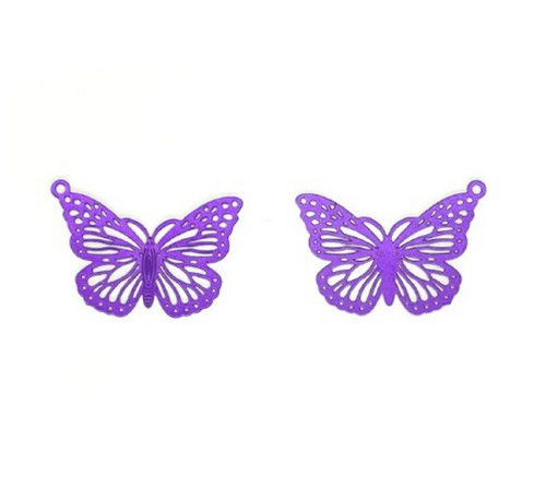 Přívěsek - nerezový motýlek 26*19 mm