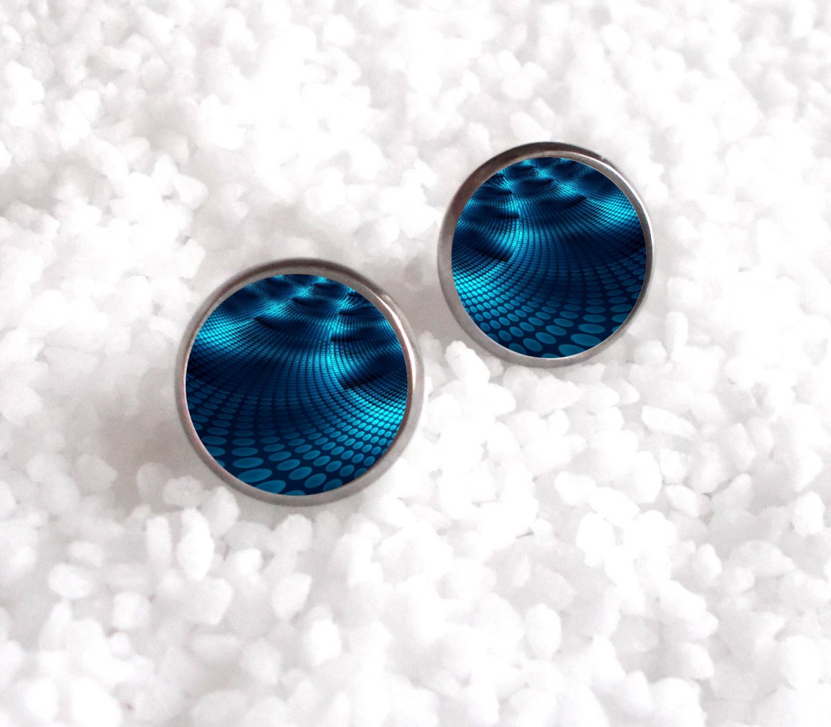 Náušnice z pryskyřice