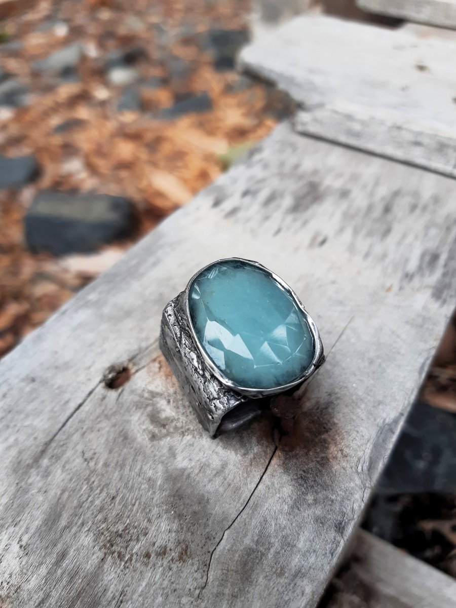 Prsten "Mořská voda"