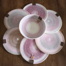 7 dílná sada prostírání a ošatky na pečivo 2003