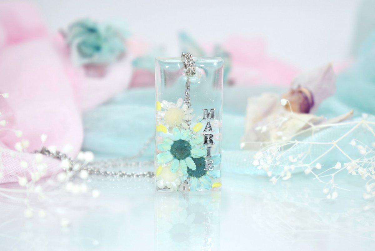 Květinový náhrdelník personalizovaný - Marie /2020