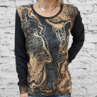 Mikina - láva (teplákovina)