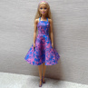 Barevné šatičky pro Barbie