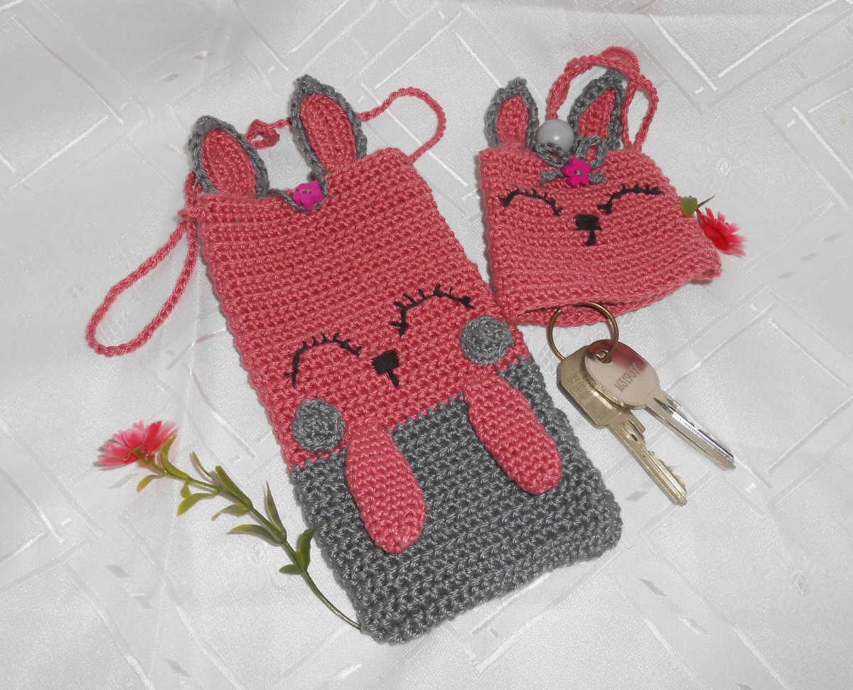 Háčkovaná sada v dárkové krabičce