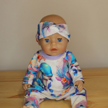 Sada oblečků na panenky Babyborn velikost 43 cm