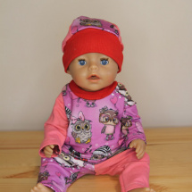 Sada oblečků na panenky Babyborn velikost 43 cm