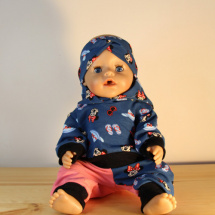 Sada oblečků na panenky Babyborn velikost 43 cm