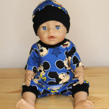 Sada oblečků na panenky Babyborn velikost 43 cm