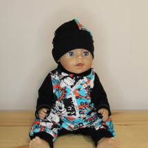 Sada oblečků na panenky Babyborn velikost 43 cm