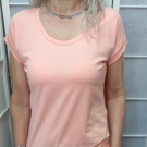 Tričko - barva meruňková, velikost M - ZVÝHODNĚNÁ CENA