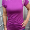 Dámská tričko - malinová barva (viskóza)