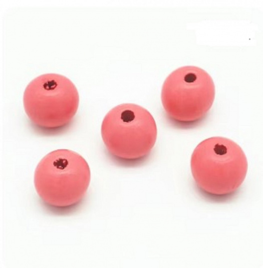 Dřevěné korálky 10 mm 50 ks