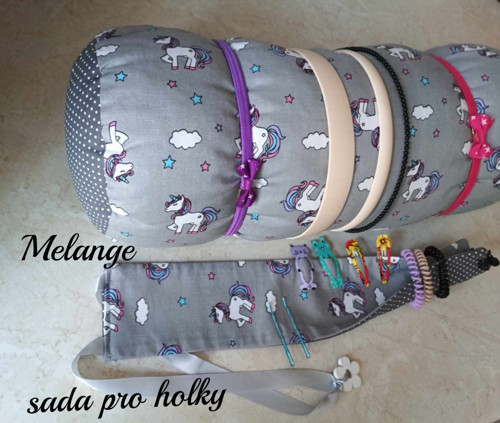 Sada pro holky-na čelenky a sponky! Větší váleček!