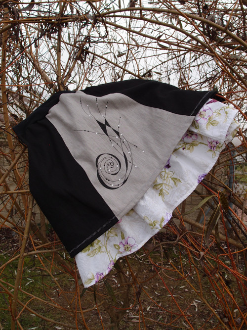SPIRÁLA ŽIVOTA (L/XL) - sukně