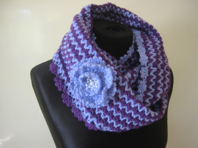 háčkovaný nákrčník 1