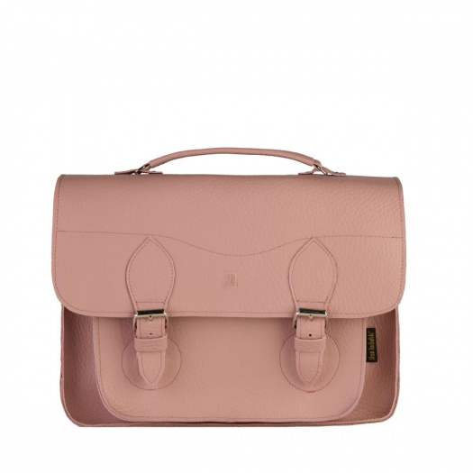 Kožená taška RUBY - starorůžová *S*L*E*V*A* 10%