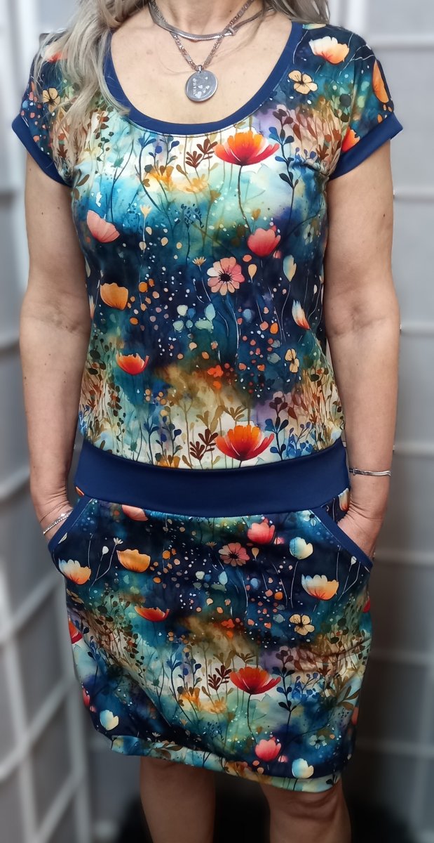 Šaty - louka (bavlna)