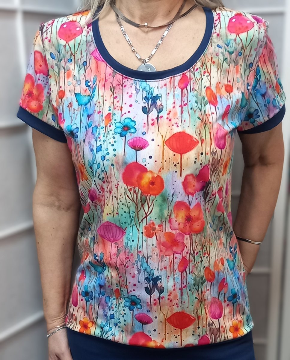 Tričko - vlčí máky (bavlna)