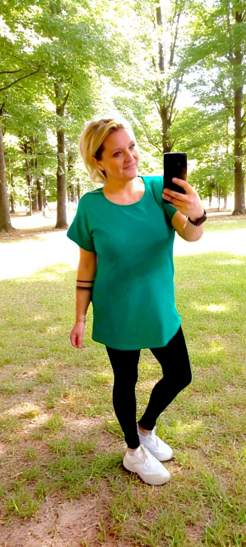 Dámské triko Smaragd- S/M,L/XL