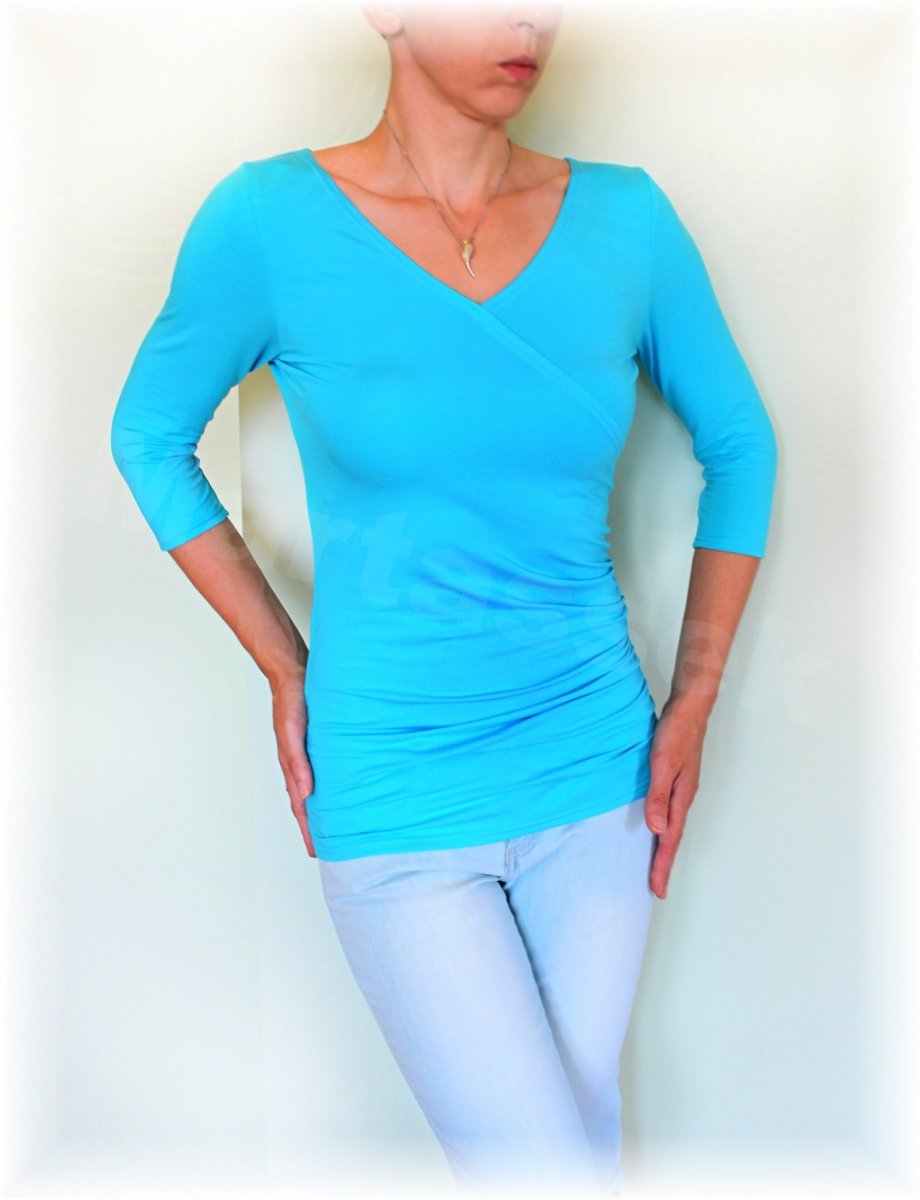 Triko s řasením v pase vz.143 (více barev)