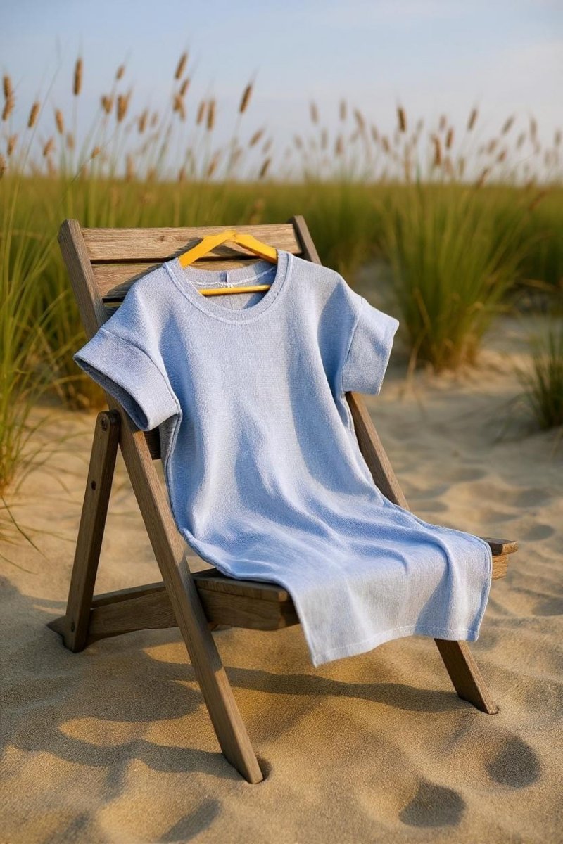 Dámské žebrované šaty - S/M,M/L