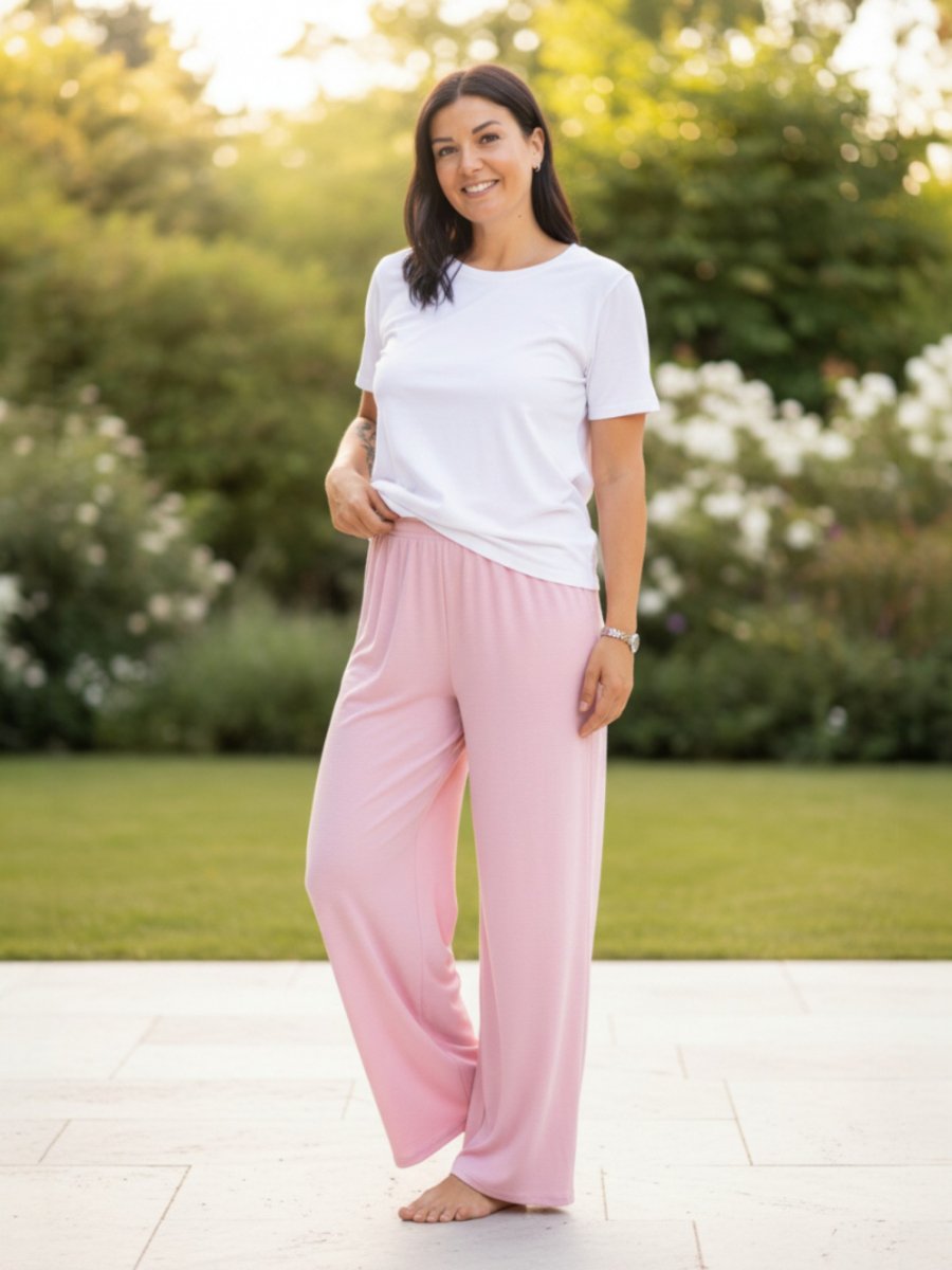 Dámské kalhoty kreš pink - S/M