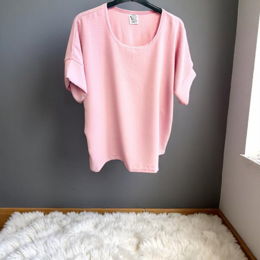 Dámská halenka kreš růžové L/XL