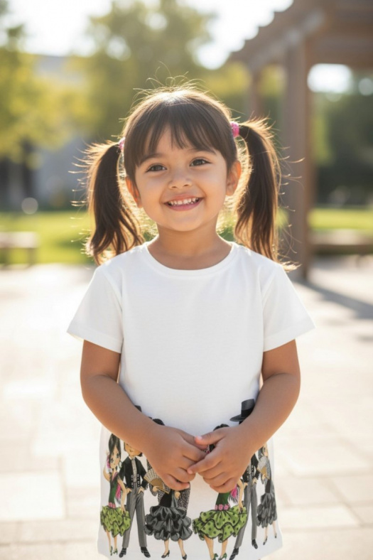 Dětské šaty Postavičky 122