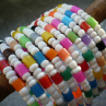 Crazy colours in white