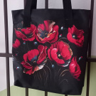 TAŠKA z kočárkoviny - Vlčí máky I.