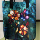 TAŠKA z kočárkoviny - Vitráž