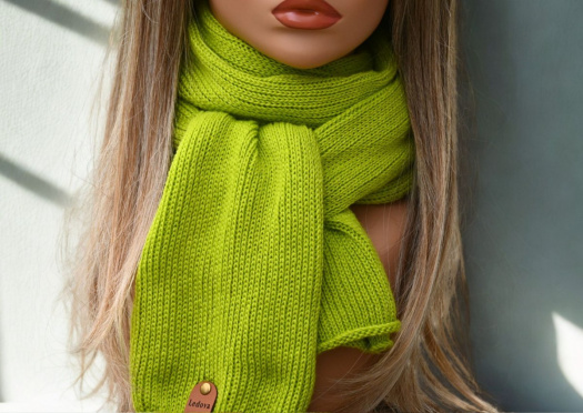 Pletená kašmírová šála 2686