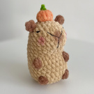 Háčkovaná kapybara — měkoučký kamarád do dlaně