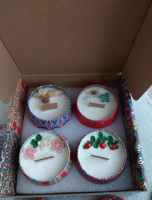 Svíčka sada roční období