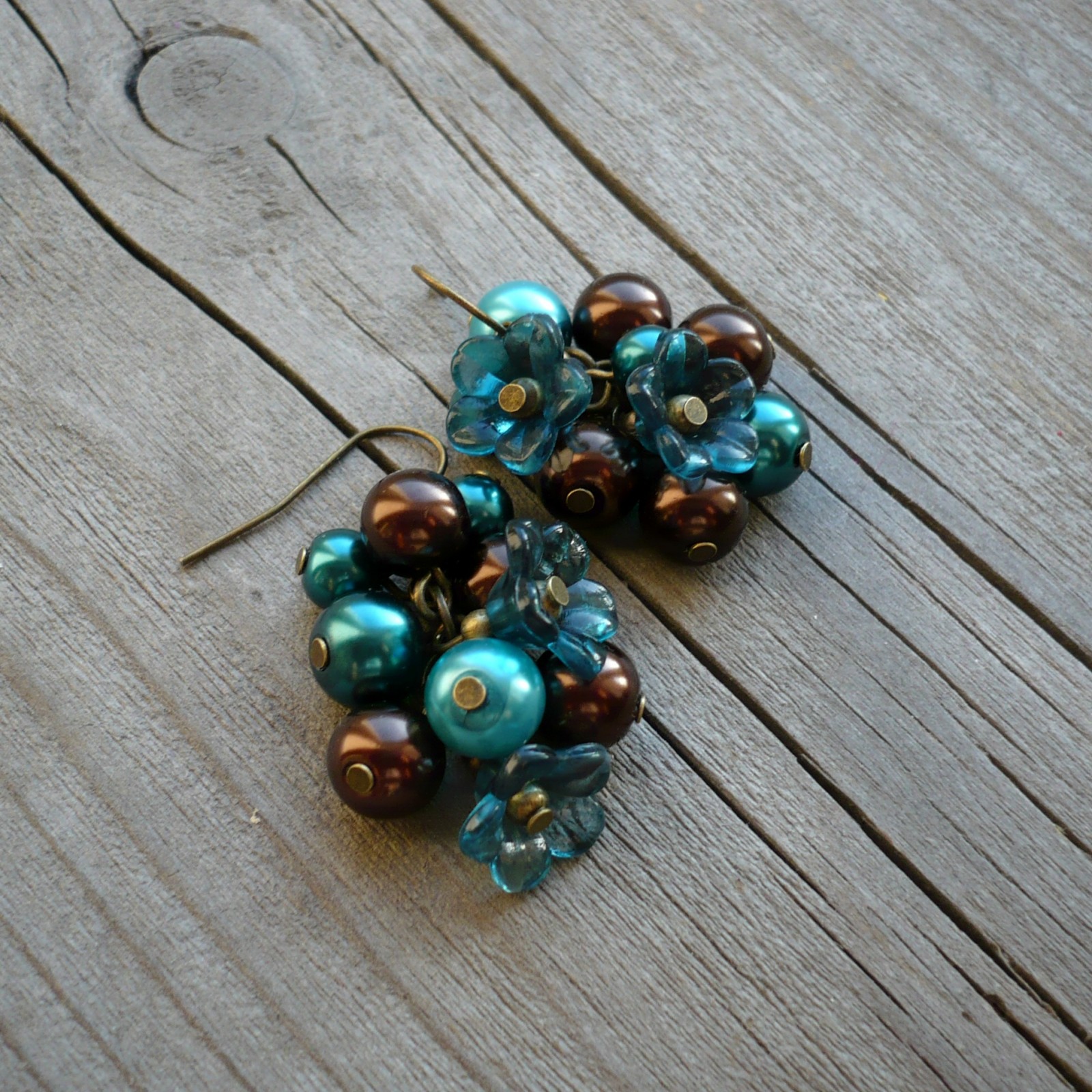 Čokoláda v petroleji - náušnice