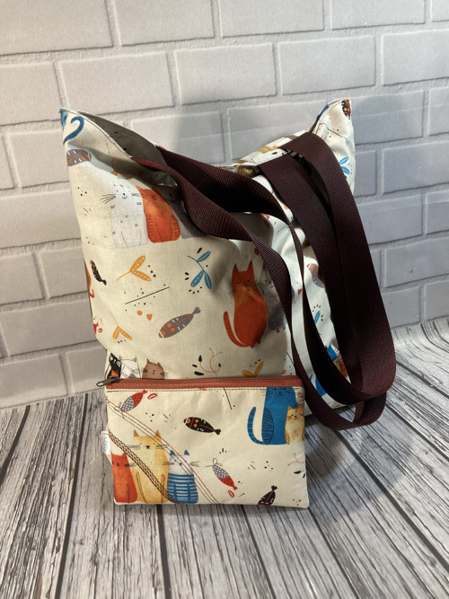 Nákupní taška kočičí