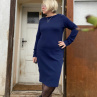 Šaty tmavě modré