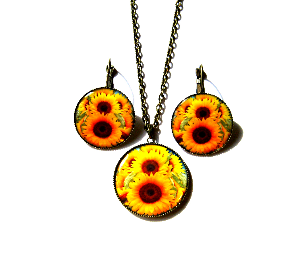 Souprava...Slunečnice. Jsi moje slunce, radost .