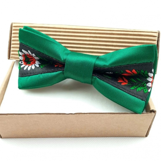 Folklórny motýlik smaragdový 