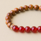 Energetický náramek- Kareol a santalové dřevo