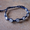 Náramek macramé/shamballa