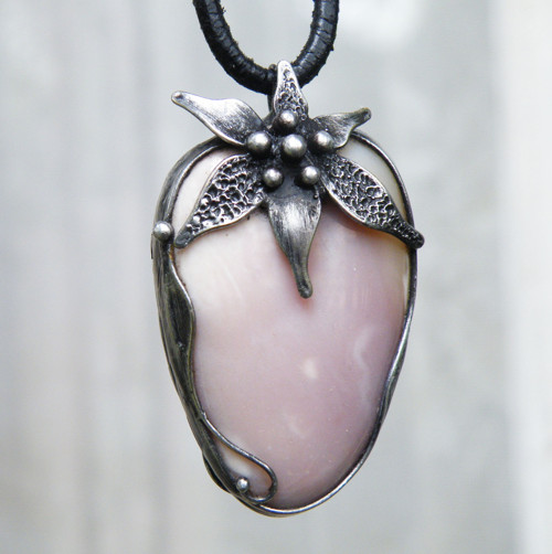 Něžná...(jaspis mokait) oboustranný