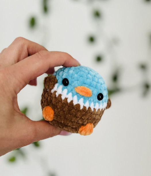 Amigurumi kachnička – roztomilé háčkované zvířátko