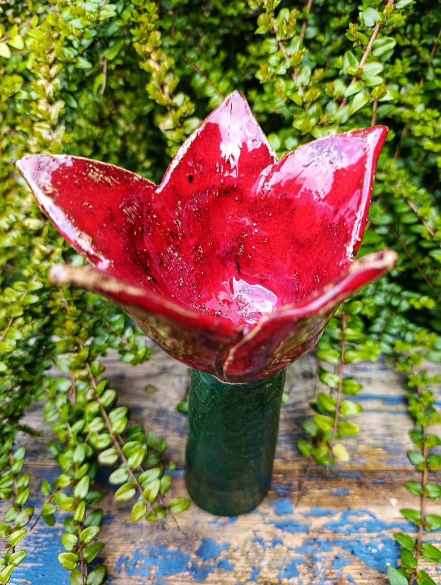 Keramický tulipán