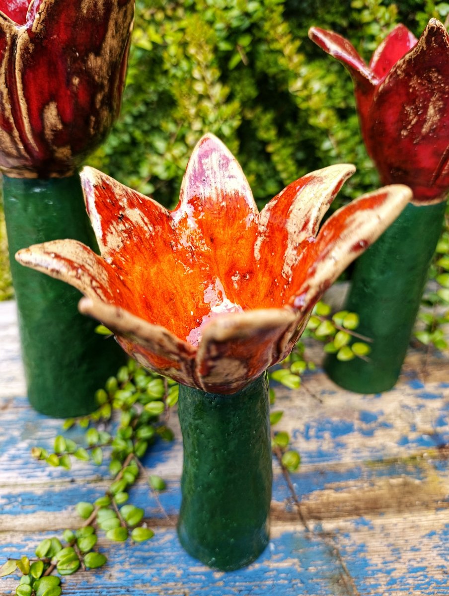 Keramický tulipán