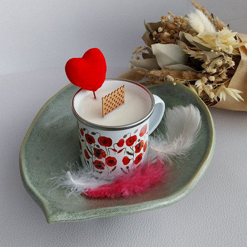 Svíčka plecháček vlčí máky