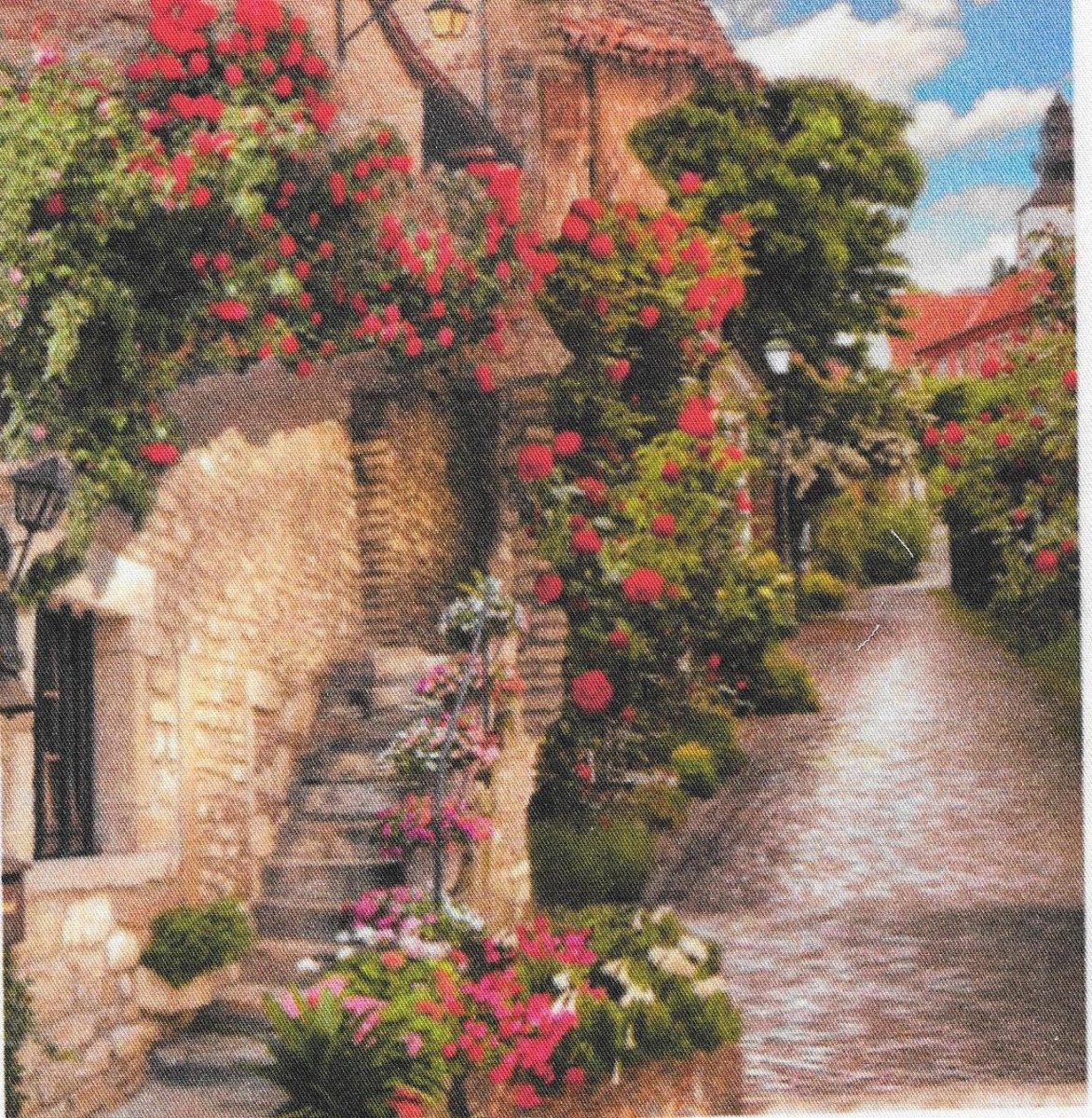 BAVLNĚNÝ PANEL - VELKÝ 16,5 X 17 cm ZP7